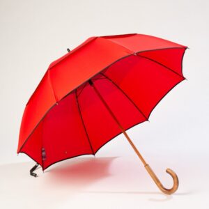 Parapluie Canne long Passvent – Barfleur – Rouge